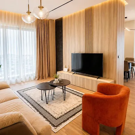 Skyview Luxury 12th Floor Panorama, Center * Tirana